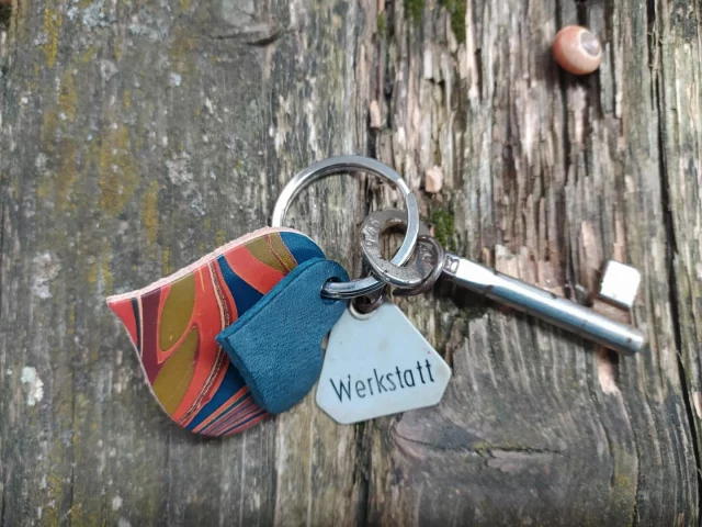 Der Schlüssel zu unserem Atelier…